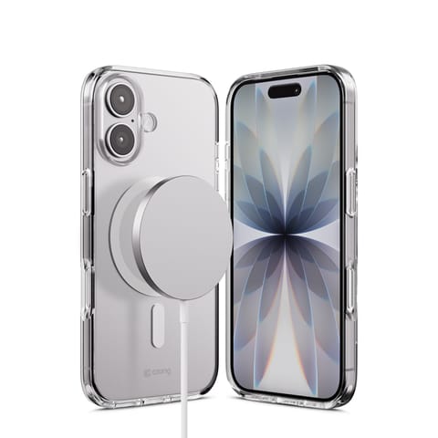 ⁨Crong Clear MAG Cover - Etui MagSafe iPhone 17 (przezroczysty)⁩ w sklepie Wasserman.eu