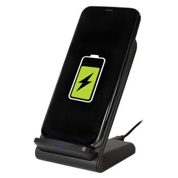 ⁨Ładowarka indukcyjna QI Rebeltec W210 15W High Speed (czarna)⁩ w sklepie Wasserman.eu