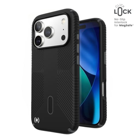⁨Speck Presidio2 Grip ClickLock & MagSafe - Etui iPhone 17 Pro (Black / Slate Grey / White)⁩ w sklepie Wasserman.eu