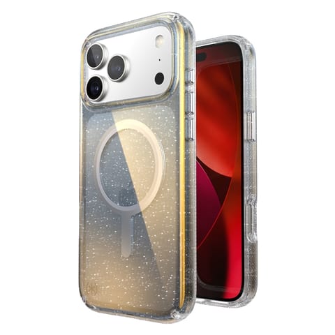 ⁨Speck Presidio Lux MagSafe - Etui iPhone 17 Pro Max (Hyper Mirror Glitter / Silver Metallic)⁩ w sklepie Wasserman.eu
