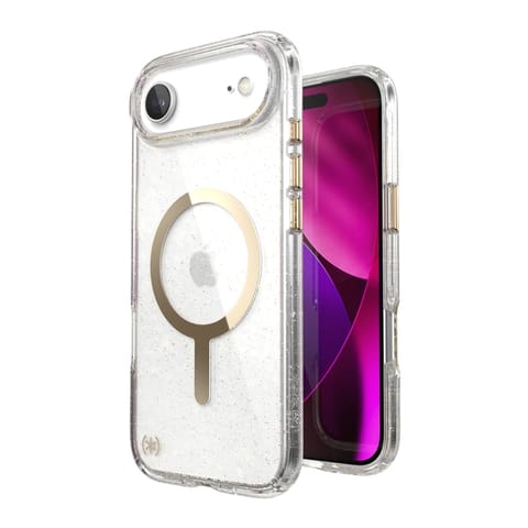 ⁨Speck Presidio Lux MagSafe - Etui iPhone Air (Glitter / Gold Metallic)⁩ w sklepie Wasserman.eu