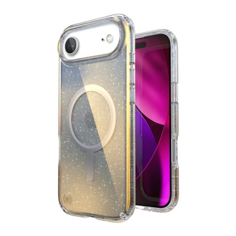⁨Speck Presidio Lux MagSafe - Etui iPhone Air (Hyper Mirror Glitter / Silver Metallic)⁩ w sklepie Wasserman.eu