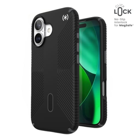 Speck Presidio2 Grip ClickLock & MagSafe - Etui iPhone 17 (Black / Slate Grey / White) w sklepie Wasserman.eu