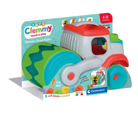 ⁨Clemmy Walec Sensoryczny Sorter Clementoni 17495⁩ w sklepie Wasserman.eu