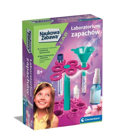 ⁨Naukowa Zabawa Zestaw Laboratorium Zapachów Perfumy Język Polski Clementoni 50867⁩ w sklepie Wasserman.eu