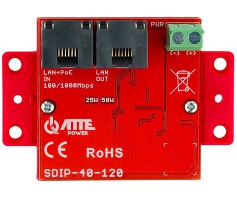 ⁨ADAPTER ZASILANIA POE SDIP-40-120 ATTE⁩ w sklepie Wasserman.eu