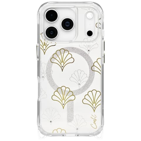 ⁨Etui UNIQ Coehl Maree do iPhone 17 Pro   Magnetic Charging srebrny⁩ w sklepie Wasserman.eu