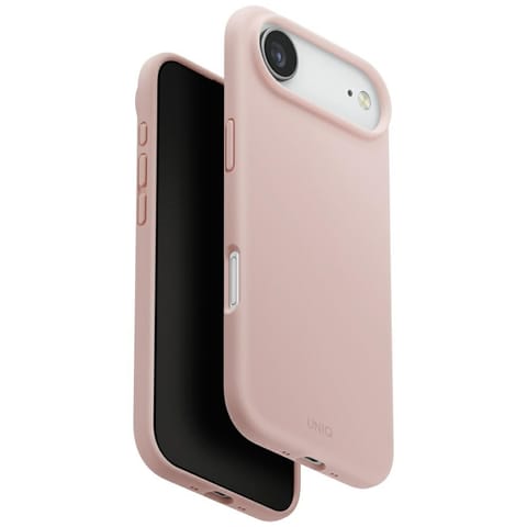 ⁨Etui UNIQ Lino do iPhone Air Magclick    Charging różowy⁩ w sklepie Wasserman.eu