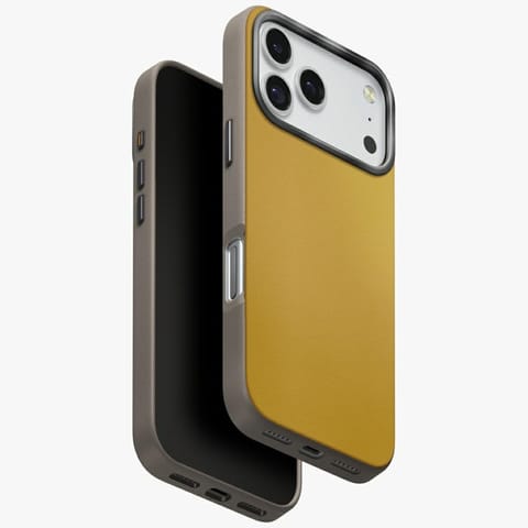 ⁨Etui UNIQ Lyden DS do iPhone 17 Pro      Magclick Charging żółto-szary⁩ w sklepie Wasserman.eu