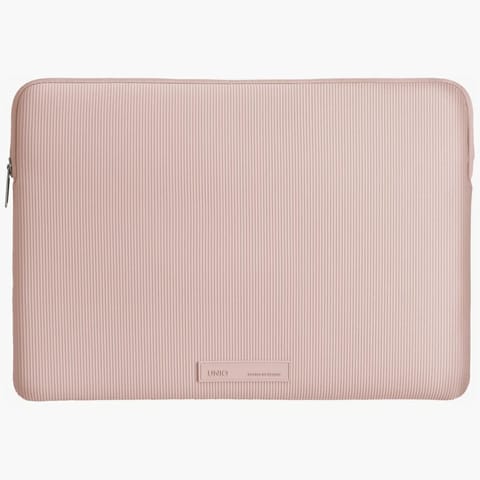 ⁨Torba na laptopa UNIQ Cyprus Ridge       Edition Laptop Sleeve 14" water-resistant neoprene różowy⁩ w sklepie Wasserman.eu