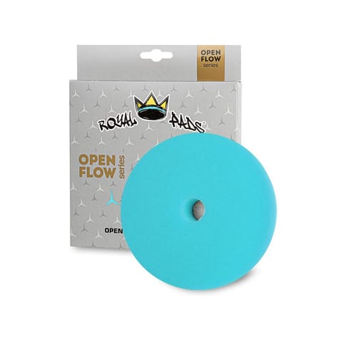 ⁨Royal Pads OF Finish 80mm Light Blue - otwarto-komórkowy pad polerski wykańczający⁩ w sklepie Wasserman.eu