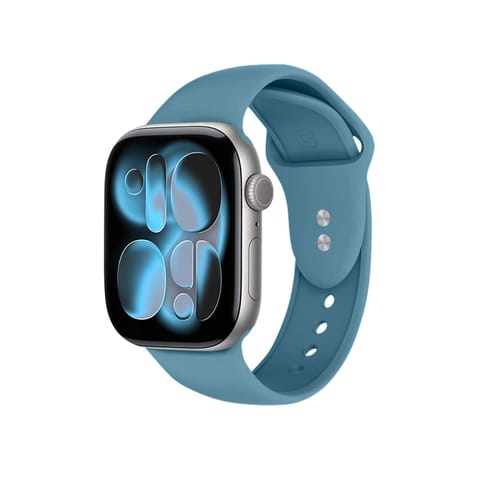 ⁨Crong Liquid - Pasek do Apple Watch 38/40/41/42 mm (morski)⁩ w sklepie Wasserman.eu