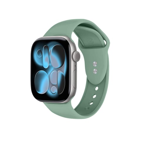⁨Crong Liquid - Pasek do Apple Watch 38/40/41/42mm (szałwiowy)⁩ w sklepie Wasserman.eu