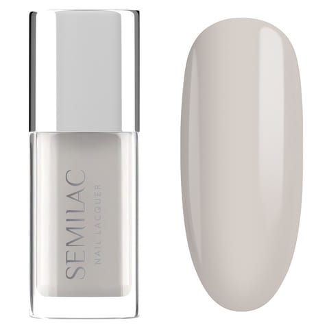 ⁨SEMILAC Nail Lacquer Klasyczny lakier do paznokci 101 Sheer Nude 9 ml⁩ w sklepie Wasserman.eu