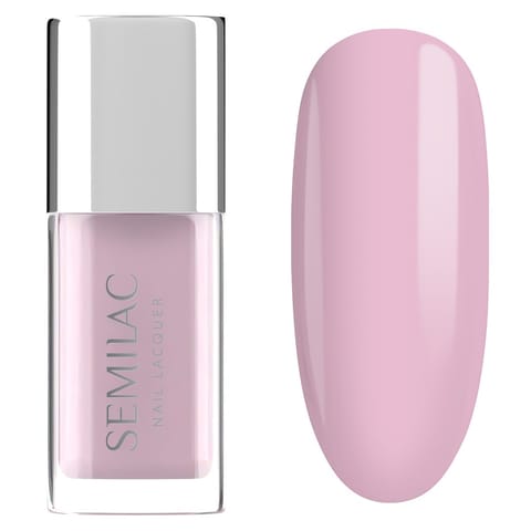 ⁨SEMILAC Nail Lacquer Klasyczny lakier do paznokci 103 Sheer Vibrant Pink 9 ml⁩ w sklepie Wasserman.eu