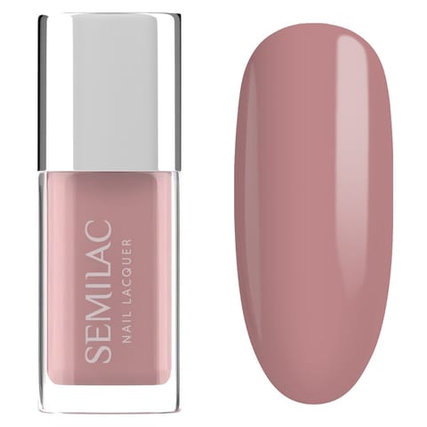 ⁨SEMILAC Nail Lacquer Klasyczny lakier do paznokci 107 Classic Nude 9 ml⁩ w sklepie Wasserman.eu
