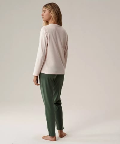 ⁨PIŻAMA ATLANTIC NLP-498 JZ25 ROZJ/ZIE (kolor różowy jasny- zielony, rozmiar L)⁩ w sklepie Wasserman.eu