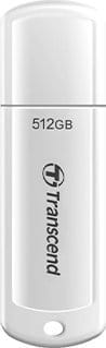 ⁨Pendrive TRANSCEND TS512GJF730 (512 GB /Biały )⁩ w sklepie Wasserman.eu