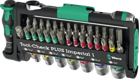 ⁨TOOL-CHECK PLUS IMPERIAL 1, 39 CZĘŚCI⁩ w sklepie Wasserman.eu
