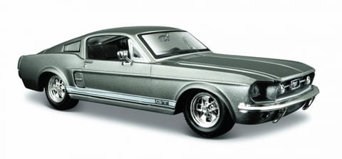 ⁨Model kompozytowy Ford Mustang GT 1967 1/24 szary⁩ w sklepie Wasserman.eu