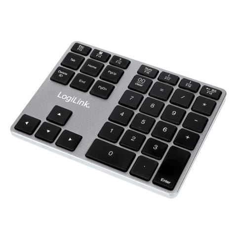 ⁨LogiLink Keypad, BT 3.0, 35 keys,⁩ w sklepie Wasserman.eu