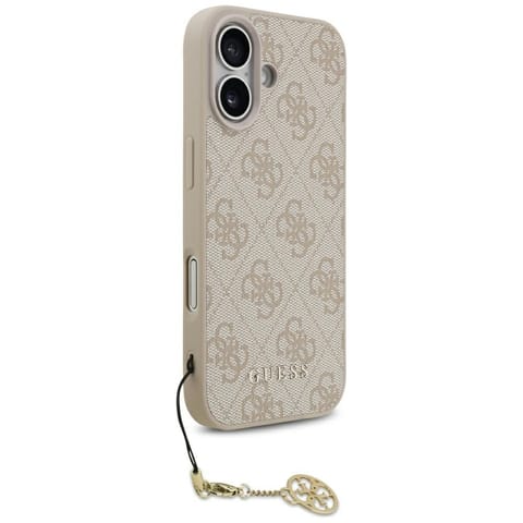 ⁨Etui Guess 4G Charms Collection MagSafe  do iPhone 17 różowy⁩ w sklepie Wasserman.eu