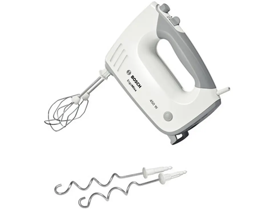 ⁨Bosch MFQ36400 mixer Hand mixer 450 W Grey, White⁩ at Wasserman.eu