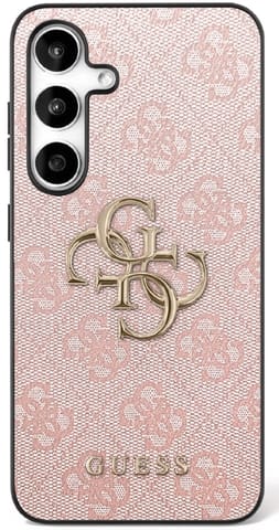 ⁨Etui Guess Big 4G Classic Logo do        Samsung Galaxy S25 FE różowy⁩ w sklepie Wasserman.eu