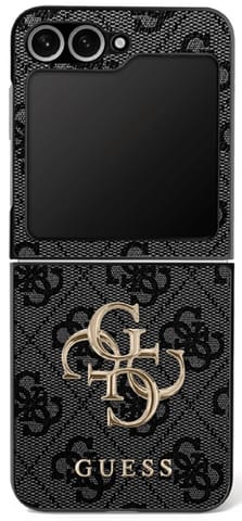 ⁨Etui Guess Big 4G Logo Classic Logo do   Samsung Galaxy Z Flip7 czarny⁩ w sklepie Wasserman.eu
