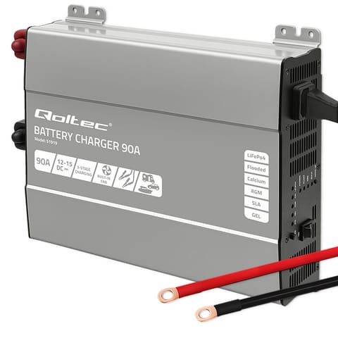 ⁨Charger for LiFePO4 AGM GEL SLA batteries 90A⁩ at Wasserman.eu