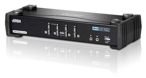 ⁨Aten 4 Port USB 2.0 DVI Dual link⁩ w sklepie Wasserman.eu