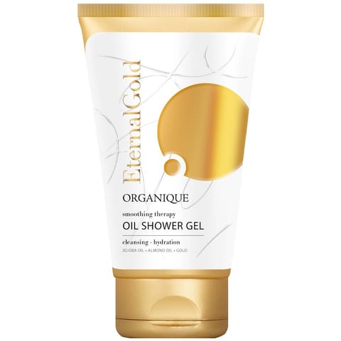 ⁨ORGANIQUE Eternal Gold Żelowy olejek do mycia ciała 150 ml⁩ w sklepie Wasserman.eu