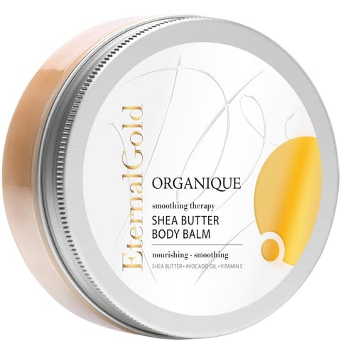 ⁨ORGANIQUE Eternal Gold Balsam do ciała z masłem shea 200 ml⁩ w sklepie Wasserman.eu