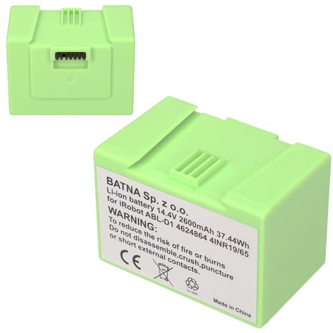 ⁨BATERIA ROOMBA E5 E6 I7 14.4V 2600MAH⁩ w sklepie Wasserman.eu