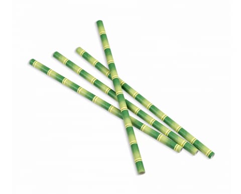 ⁨Słomki bambus 8x250 (op. 100 szt)⁩ w sklepie Wasserman.eu