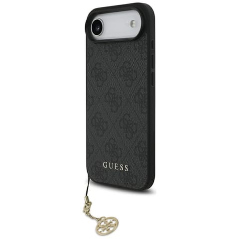 ⁨Etui Guess 4G Charms Collection MagSafe  do iPhone Air czarny⁩ w sklepie Wasserman.eu