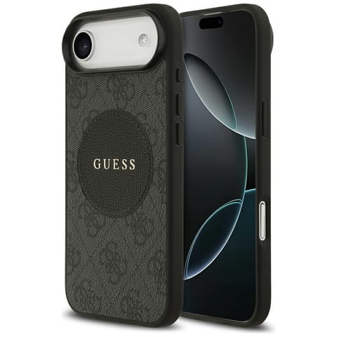 ⁨Etui Guess 4G Circle Classic Logo        MagSafe do iPhone Air czarny⁩ w sklepie Wasserman.eu