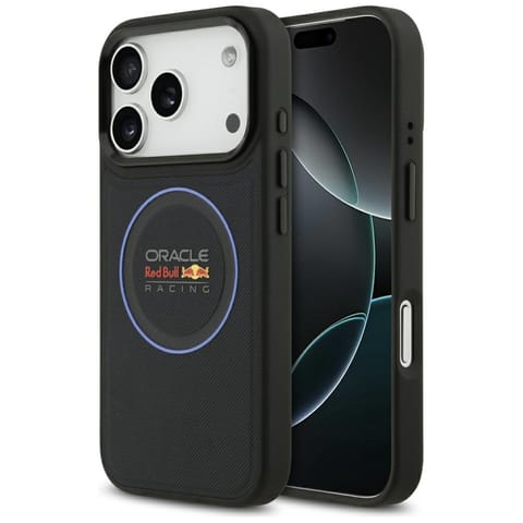 ⁨Etui Red Bull Meshed Blue Ring & Metal   Buttons MagSafe do iPhone 17 Pro granatowy⁩ w sklepie Wasserman.eu