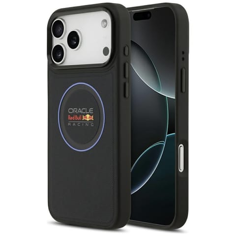 ⁨Etui Red Bull Meshed Blue Ring & Metal   Buttons MagSafe do iPhone 17 Pro Max granatowy⁩ w sklepie Wasserman.eu