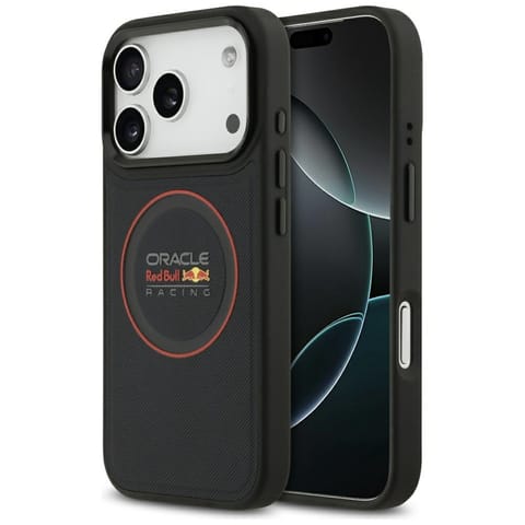 ⁨Etui Red Bull Meshed Red Ring & Metal    Buttons MagSafe do iPhone 17 Pro granatowy⁩ w sklepie Wasserman.eu