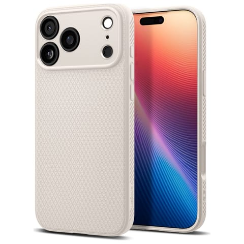 ⁨Etui Spigen Liquid Air do iPhone 17 Pro  Max titanium⁩ w sklepie Wasserman.eu