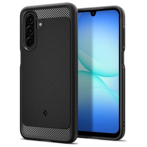 ⁨Etui Spigen Rugged Armor do Samsung      Galaxy A17 4G/5G czarny⁩ w sklepie Wasserman.eu