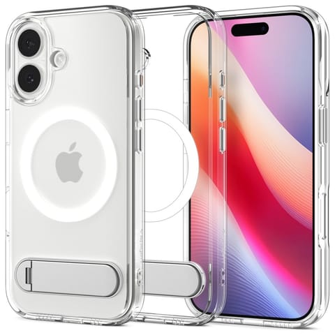 ⁨Etui Spigen Ultra Hybrid "S" Mag MagSafe do iPhone 17 biały⁩ w sklepie Wasserman.eu