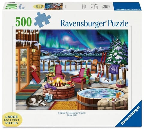⁨Puzzle 2D: Zorza polarna 500el⁩ w sklepie Wasserman.eu