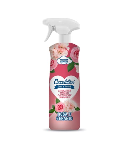⁨COCCOLATEVI ŚRODEK czyszcz. 750ml Rosa Geranio⁩ w sklepie Wasserman.eu