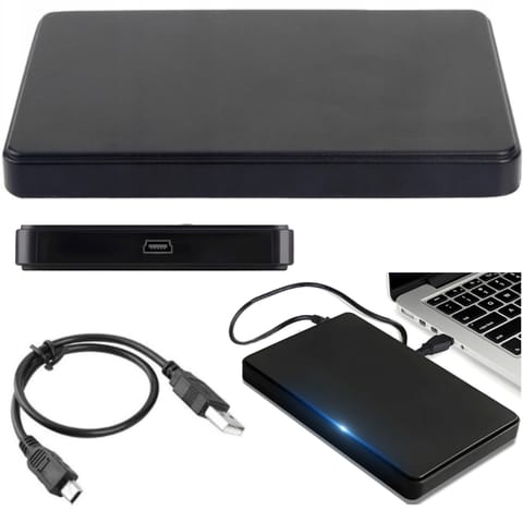 Obudowa etui kieszeń dysku HDD SATA 2,5'' USB w sklepie Wasserman.eu