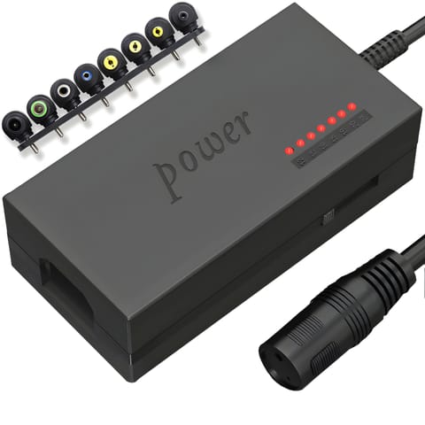 Zasilacz ładowarka uniwersalna sieciowa do laptopa 8 końcówek 96 W w sklepie Wasserman.eu