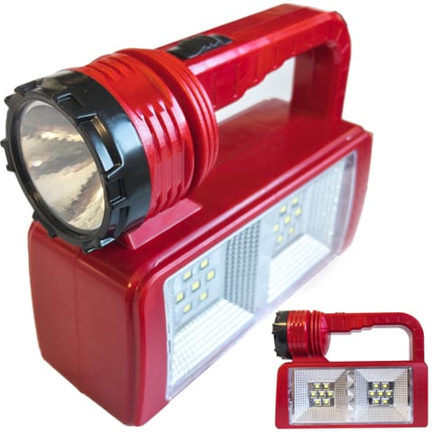 ⁨Latarka lampa warsztatowa kempingowa z uchwytem na baterie LED⁩ w sklepie Wasserman.eu