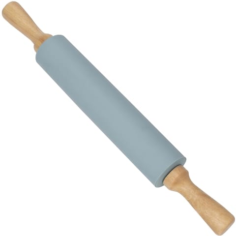 Wałek do ciasta kuchenny silikonowy 38 cm - szary w sklepie Wasserman.eu