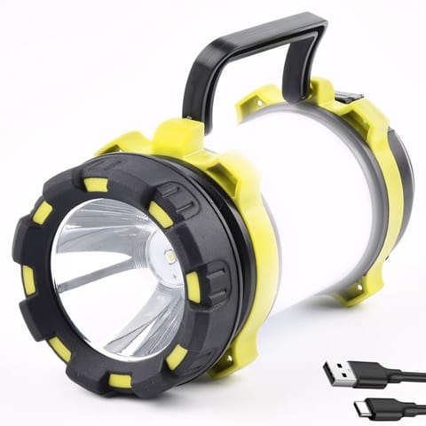 ⁨Latarka lampa akumulatorowa warsztatowa z rączką IP6 240 m⁩ w sklepie Wasserman.eu